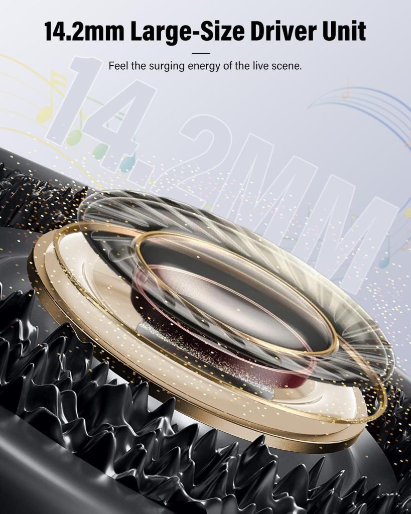 Wireless Earbuds, Bluetooth 5.4 Headphones Bass Stereo, Ear Buds with Noise Cancelling Mic, LED Display in Ear Earphones Clear Calls, IP7 Waterproof Bluetooth Earbuds for Phones/Sports/Laptop, Black Wireless Earbuds, Bluetooth 5.4 Headphones Bass Stereo, Ear Buds with Noise Cancelling Mic, LED Display in Ear Earphones Clear Calls, IP7 Waterproof Bluetooth Earbuds for Phones/Sports/Laptop, Black